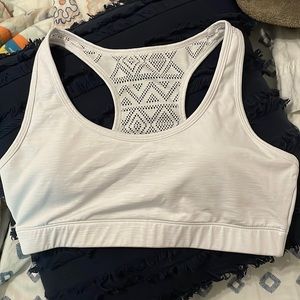 Zyia sports bra, white, size large